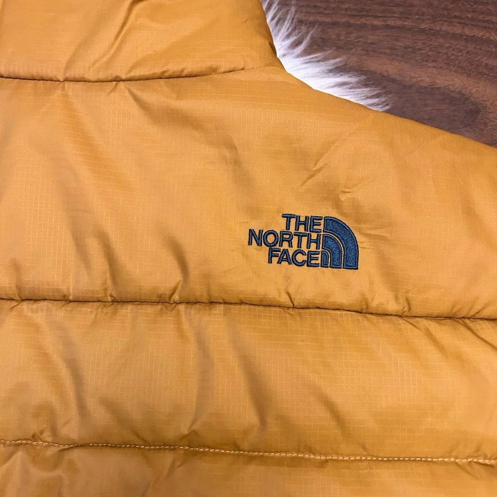 The North Face Men's Mustard Yellow Puffer Vest